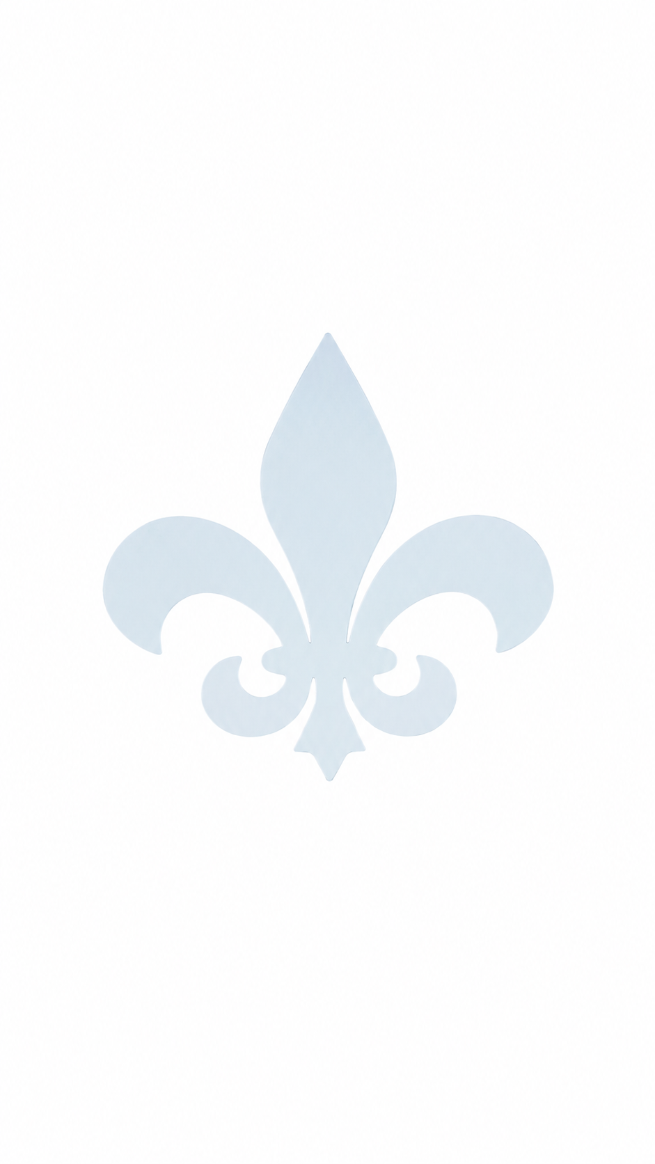Pochoir Fleur de Lys