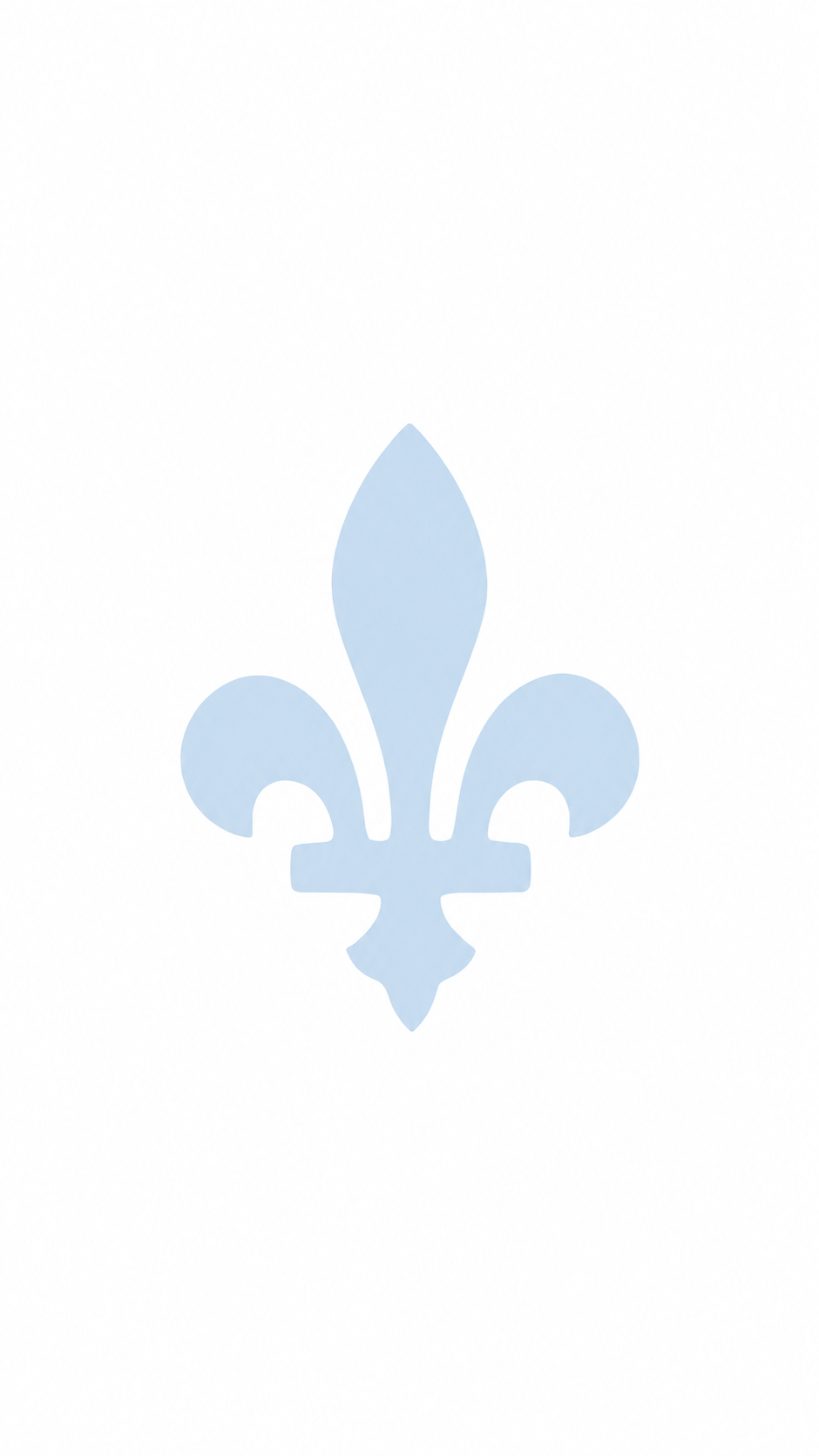 Pochoir Fleur de Lys