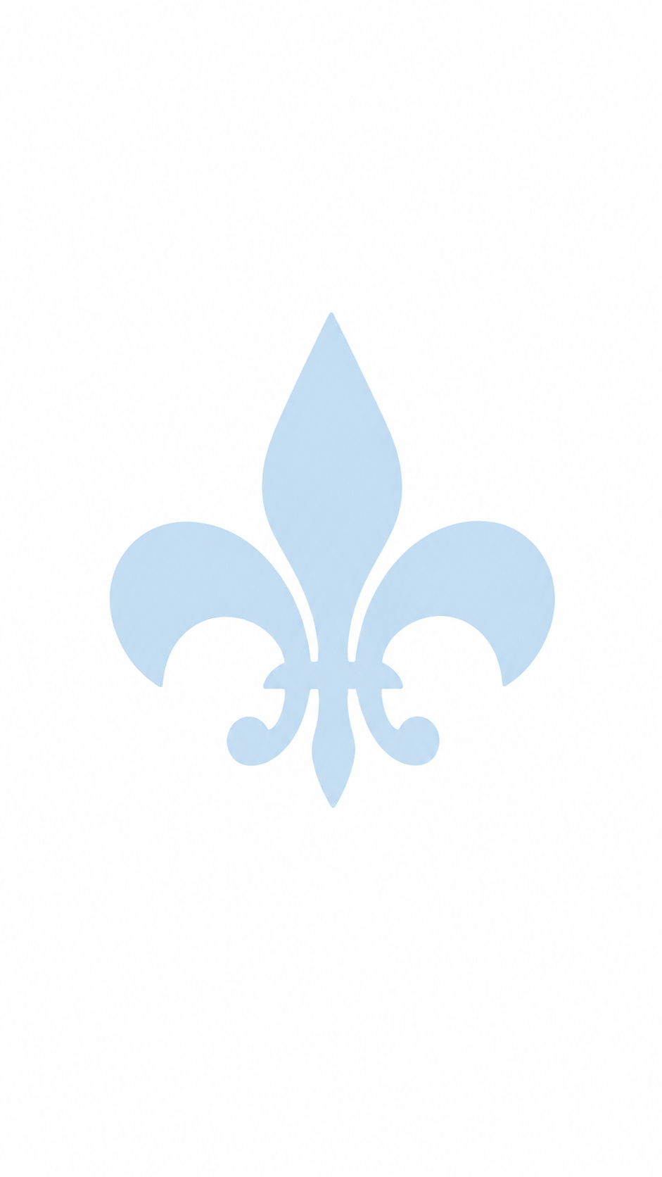 Pochoir Fleur de Lys