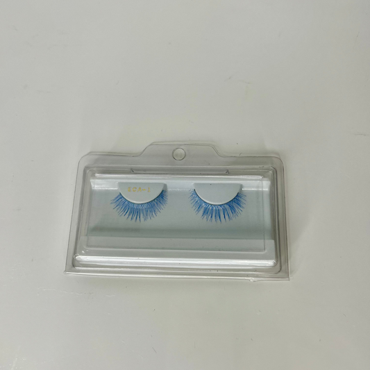 Faux cils de couleur