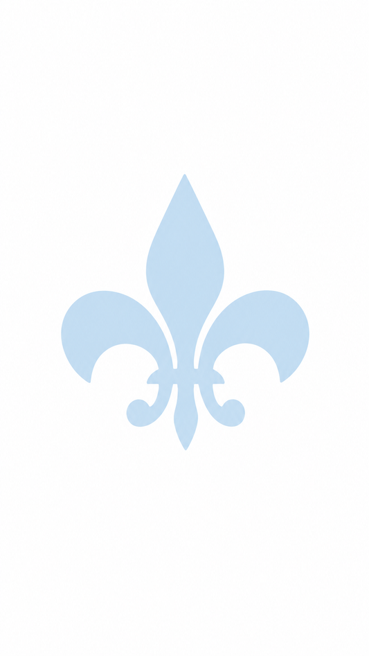 Pochoir Fleur de Lys