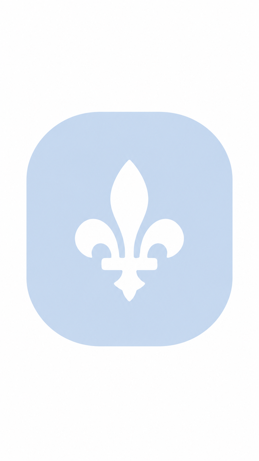Pochoir Fleur de Lys