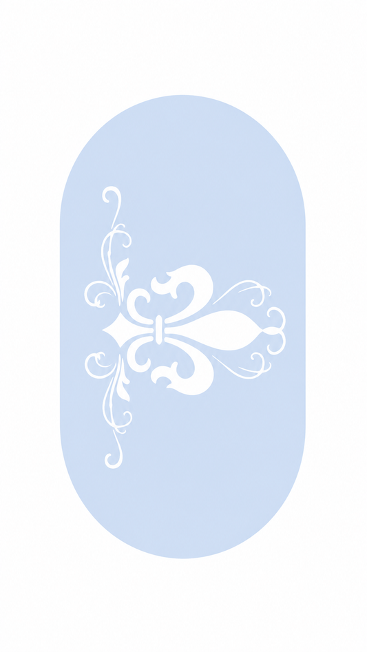 Pochoir Fleur de Lys