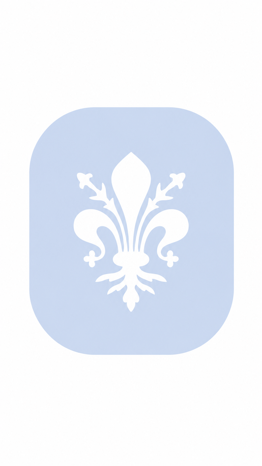 Pochoir Fleur de Lys