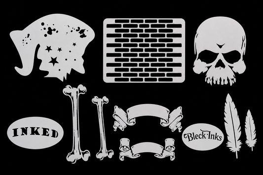 Pack de Pochoirs Airbrush