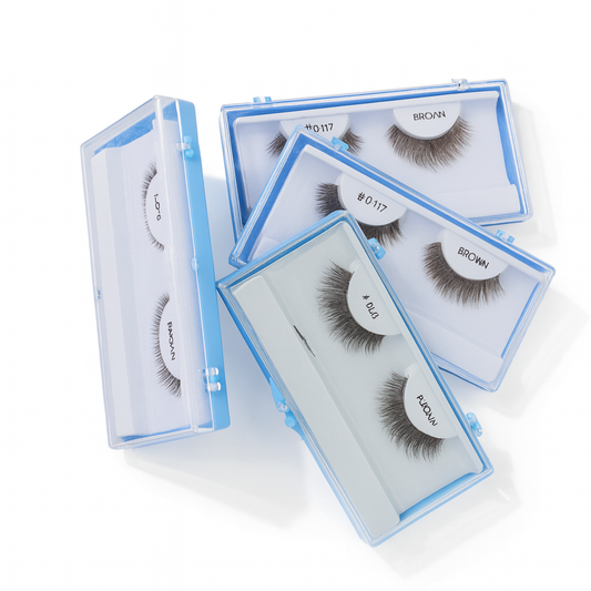 Faux Cils Marron Naturels
