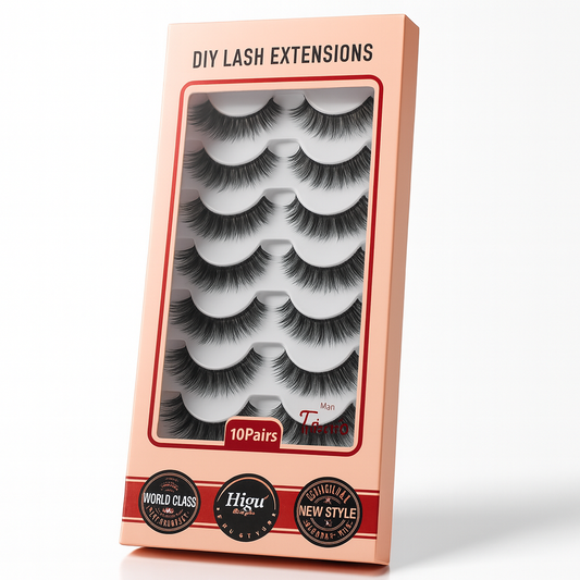 Faux cils – Pack de 10 paires DIY Lash Extensions