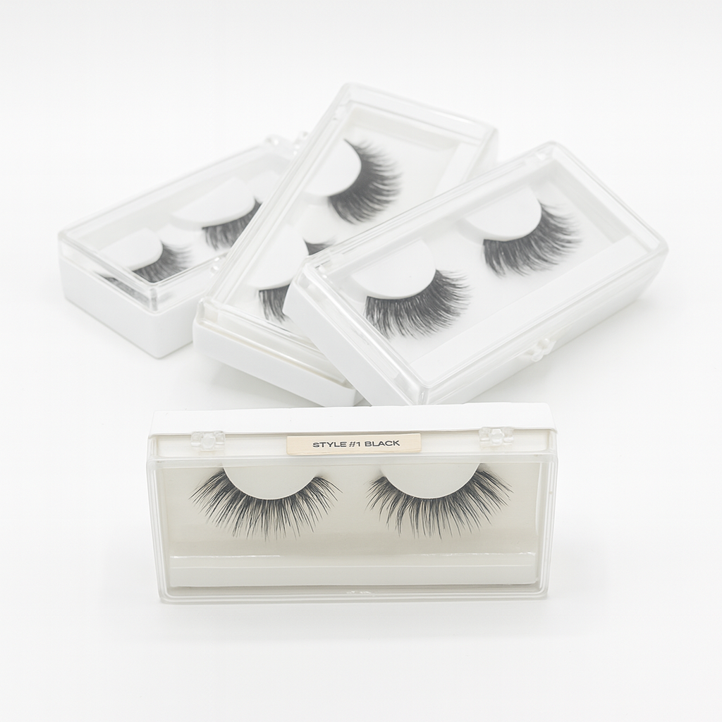 Faux cils noirs – Intensité et volume maîtrisé