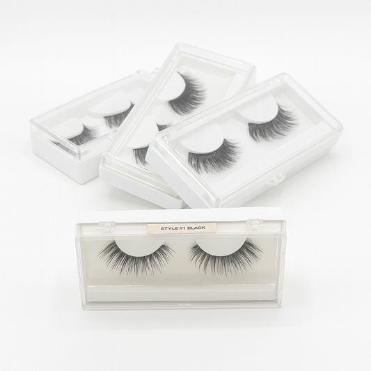Faux cils noirs – Intensité et volume maîtrisé