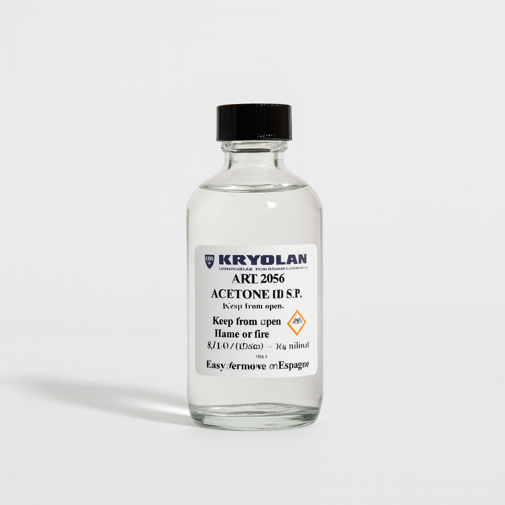 Kryolan – Acetone U.S.P. (100 ml)